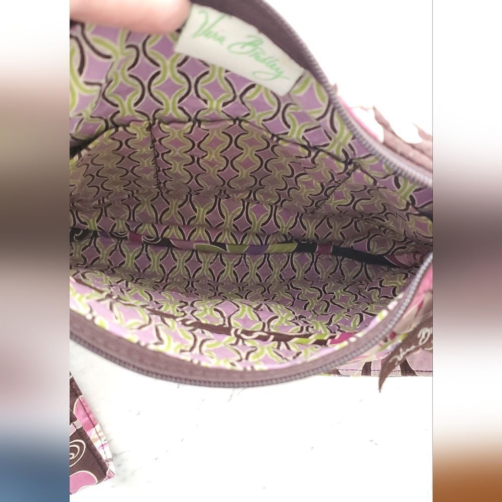 Vera Bradley Adjustable Purple Punch Bag - Picture 3 of 6